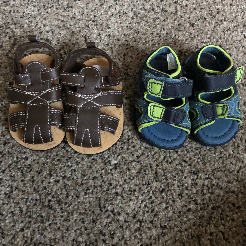 Baby Boy Sandals- Carter’s & Koala
